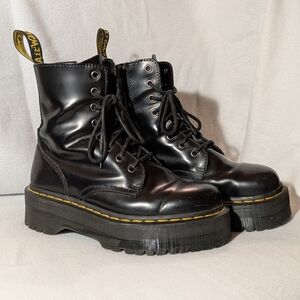 Dr. Martens Jadon Black Platform Boots